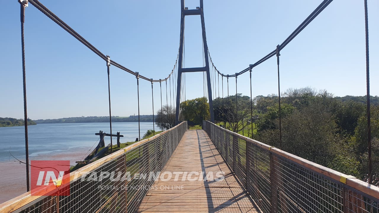 Puente Colgante El Atractivo De Capit N Meza Itap A Noticias