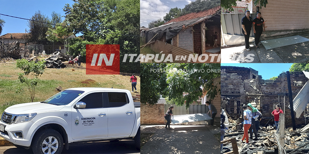 Familias Afectadas Por Incendios Recibieron Asistencia Itap A Noticias