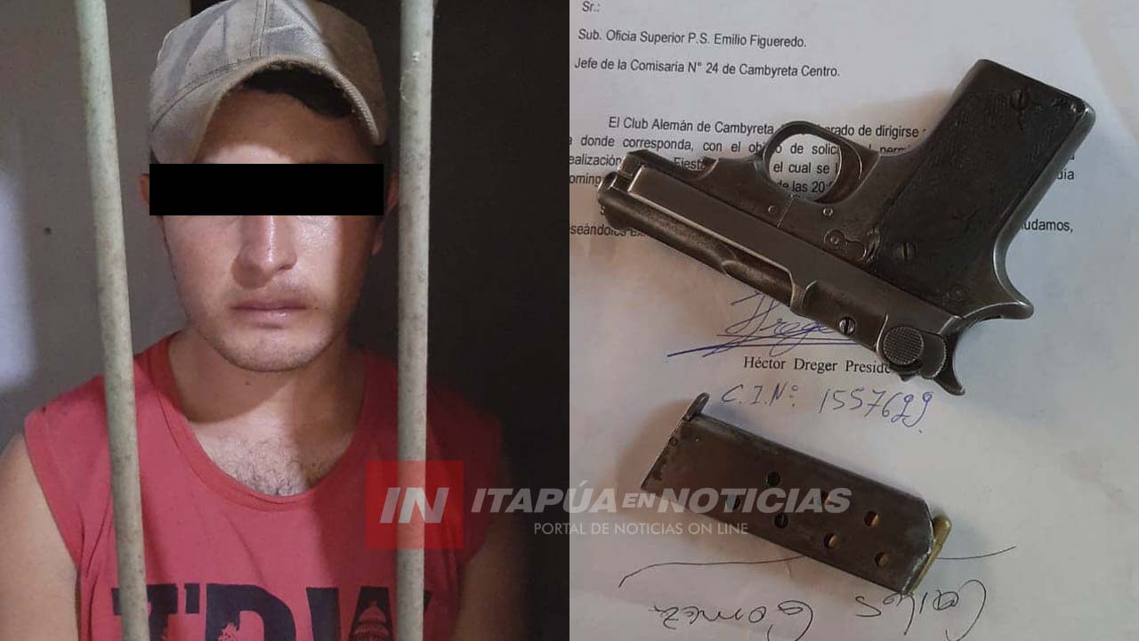 SUPUESTO MOTOCHORRO DETENIDO ESTARÍA INVOLUCRADO EN OTRO HECHO DE