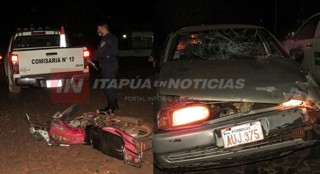 Accidente Deja Motociclista Lesionado En Natalio Itapúa Noticias 9493