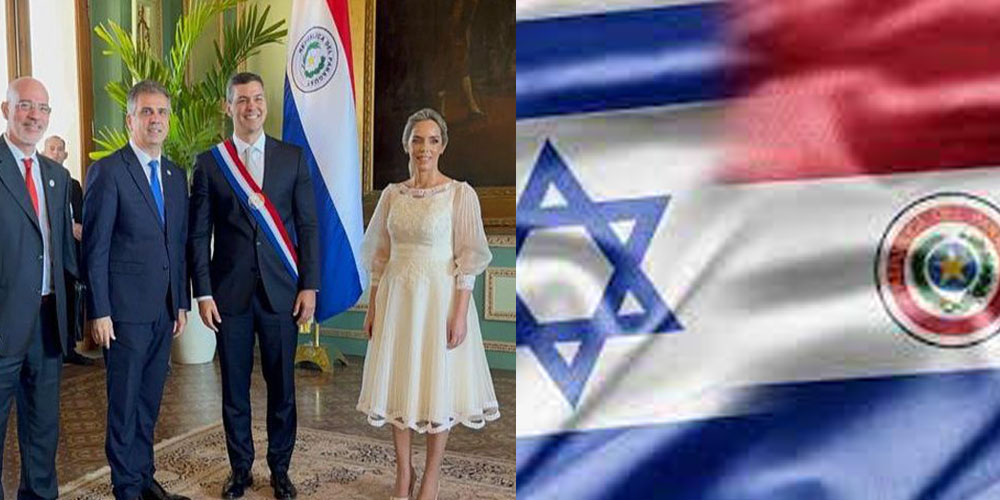 ISRAEL REABRIRÁ SU EMBAJADA EN PARAGUAY, QUE A SU VEZ DEVOLVERÁ SEDE A JERUSALÉN