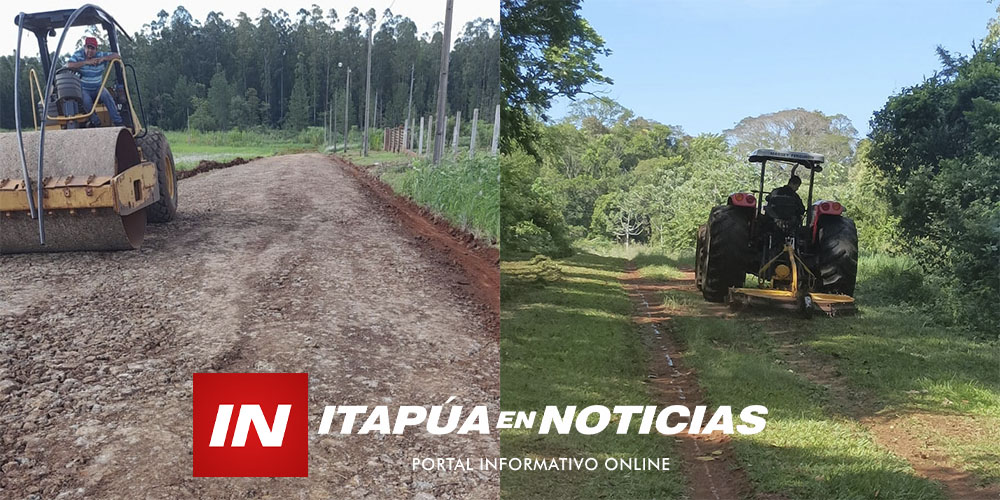 OBRAS VIALES SIGUEN AVANZANDO EN EL DISTRITO DE CAMBYRETÁ