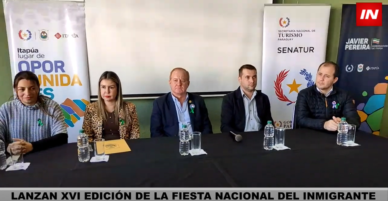 GOBERNACIÓN DE ITAPÚA ACOMPAÑA FIESTA NACIONAL DEL INMIGRANTE