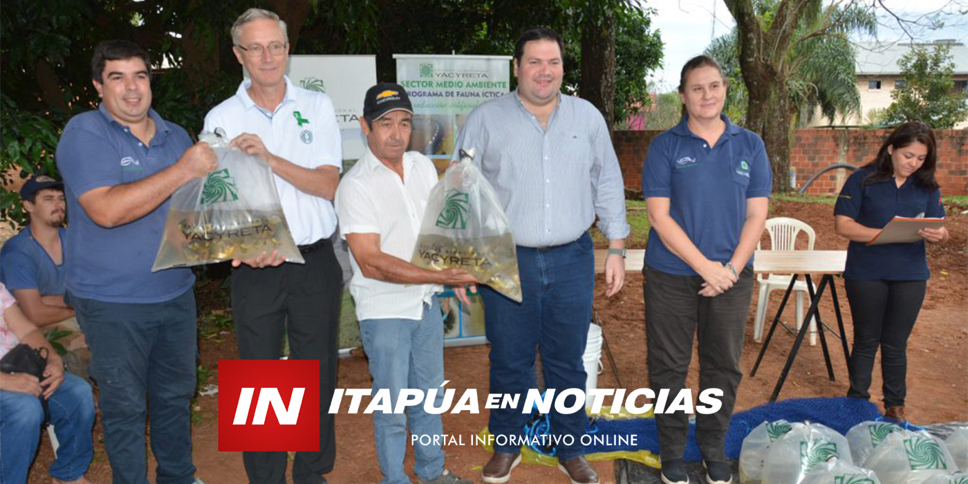 PRODUCTORES DE FRAM RECIBEN ALEVINES PARA FORTALECER LA PRODUCCIÓN ÍCTICA