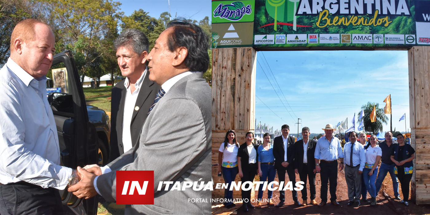 GOBERNACIÓN DE ITAPÚA RECIBIÓ DISTINCIÓN EN LA FERIA FORESTAL DE ARGENTINA