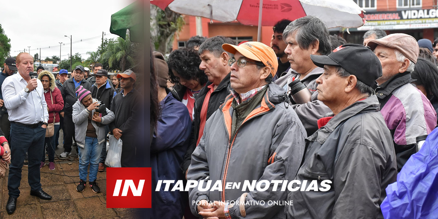 GOBERNADOR DE ITAPÚA DIALOGÓ CON EX OLEROS Y CERAMISTAS