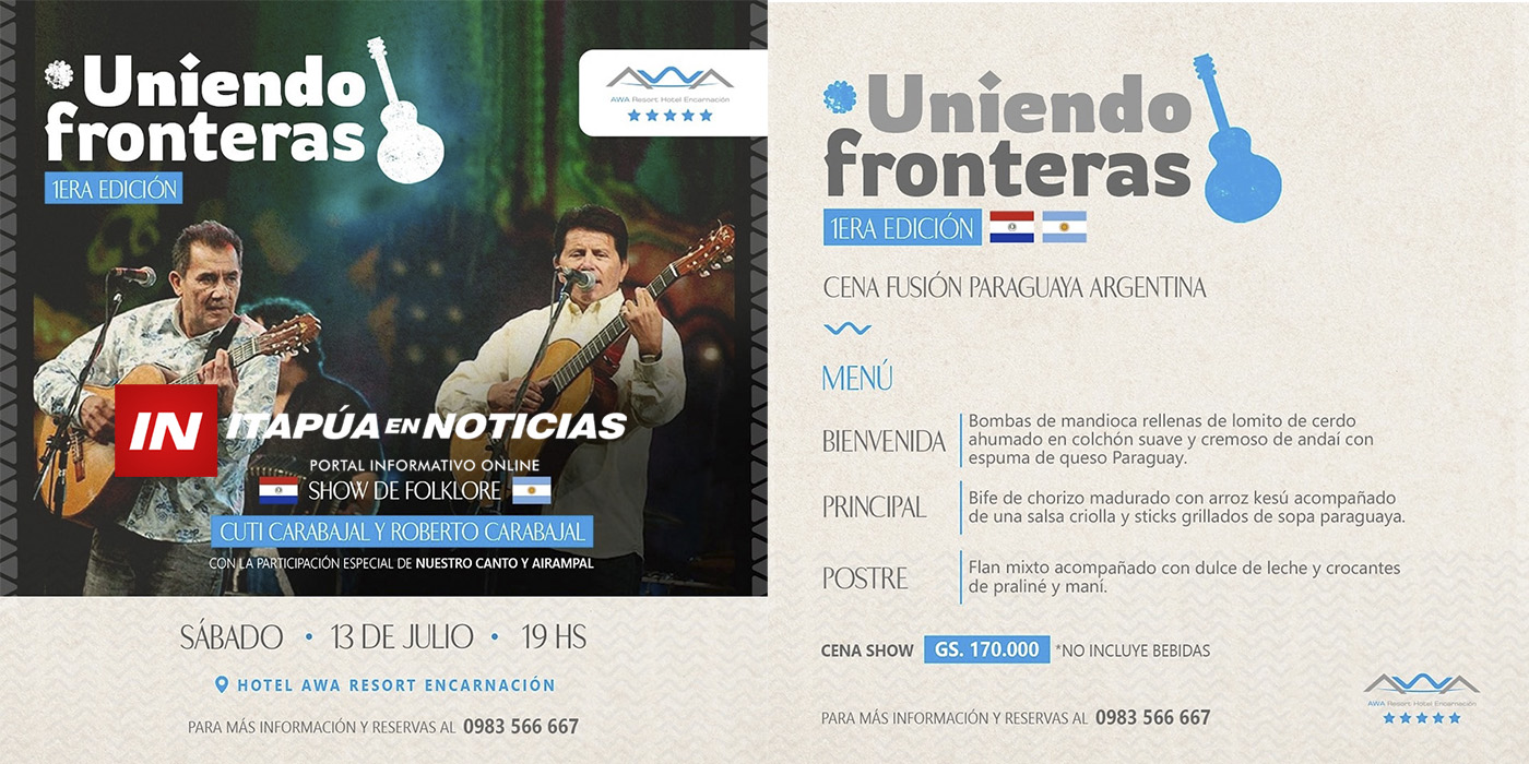 LANZARON EL EVENTO «UNIENDO FRONTERAS» EN ENCARNACIÓN