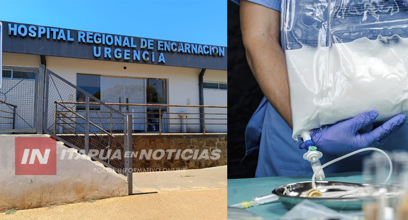 HOSPITAL REGIONAL GARANTIZA NUTRICIÓN PARENTERAL PARA PACIENTES