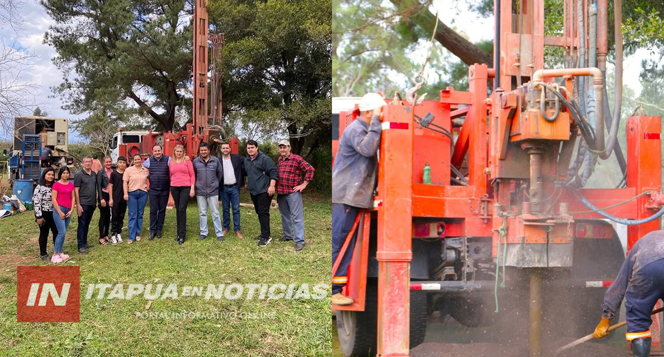 ESCUELA CELEBRA PERFORACIÓN DE POZO QUE GARANTIZA AGUA POTABLE