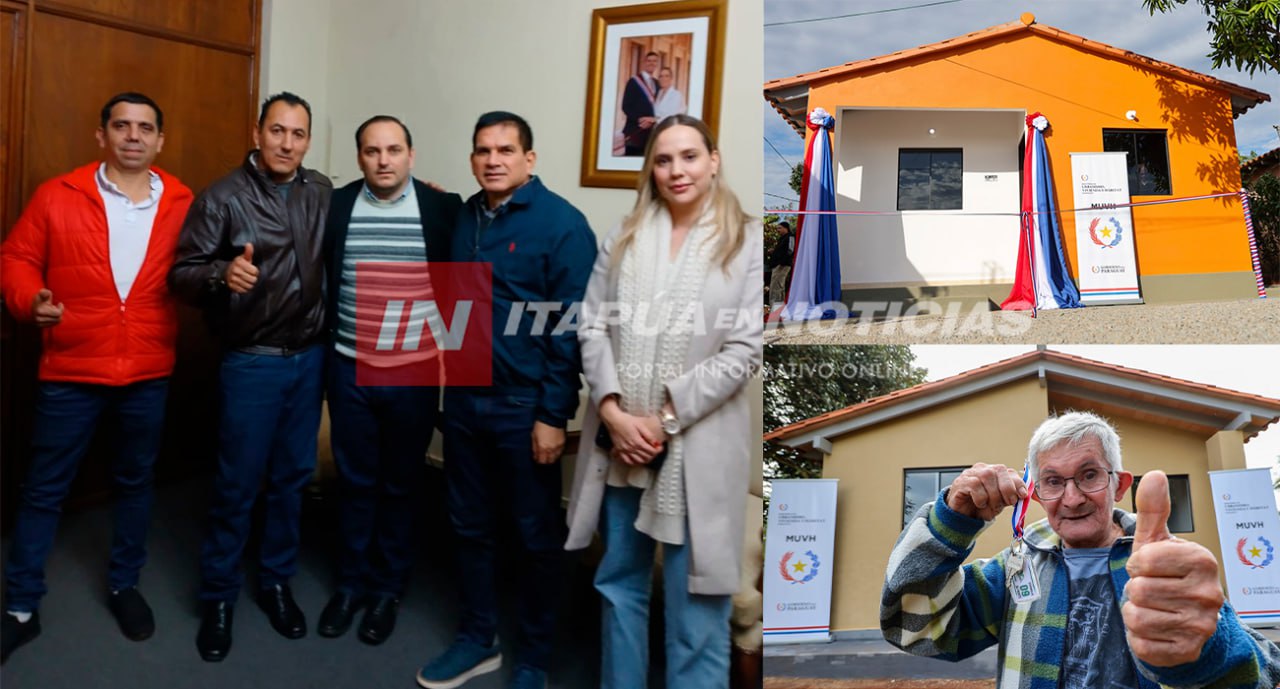 NUEVA ALBORADA TENDRÁ 63 VIVIENDAS SOCIALES GRACIAS A GESTIÓN DEL INTENDENTE 