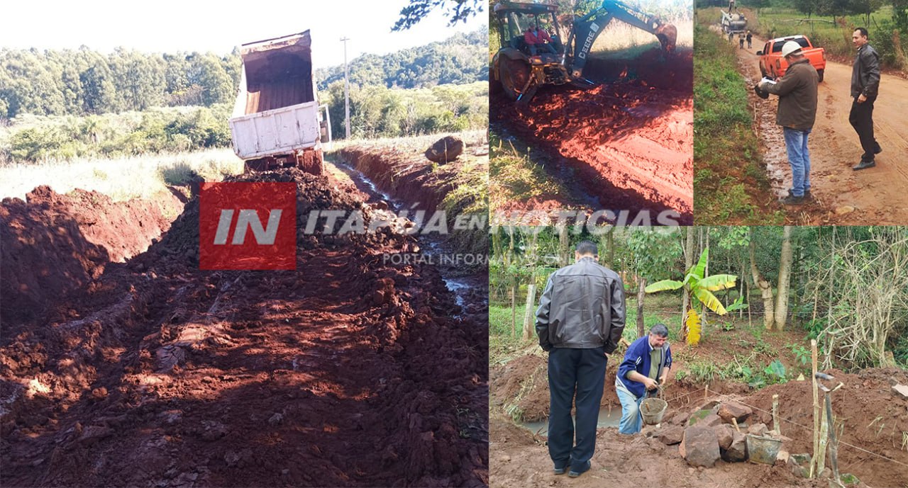 NUEVA ALBORADA INTENSIFICA ARREGLO DE CAMINOS DE CARA AL RALLY MUNDIAL