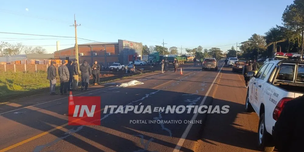 PEATÓN FALLECE TRAS SER ATROPELLADO EN SAN JUAN DEL PNÁ.