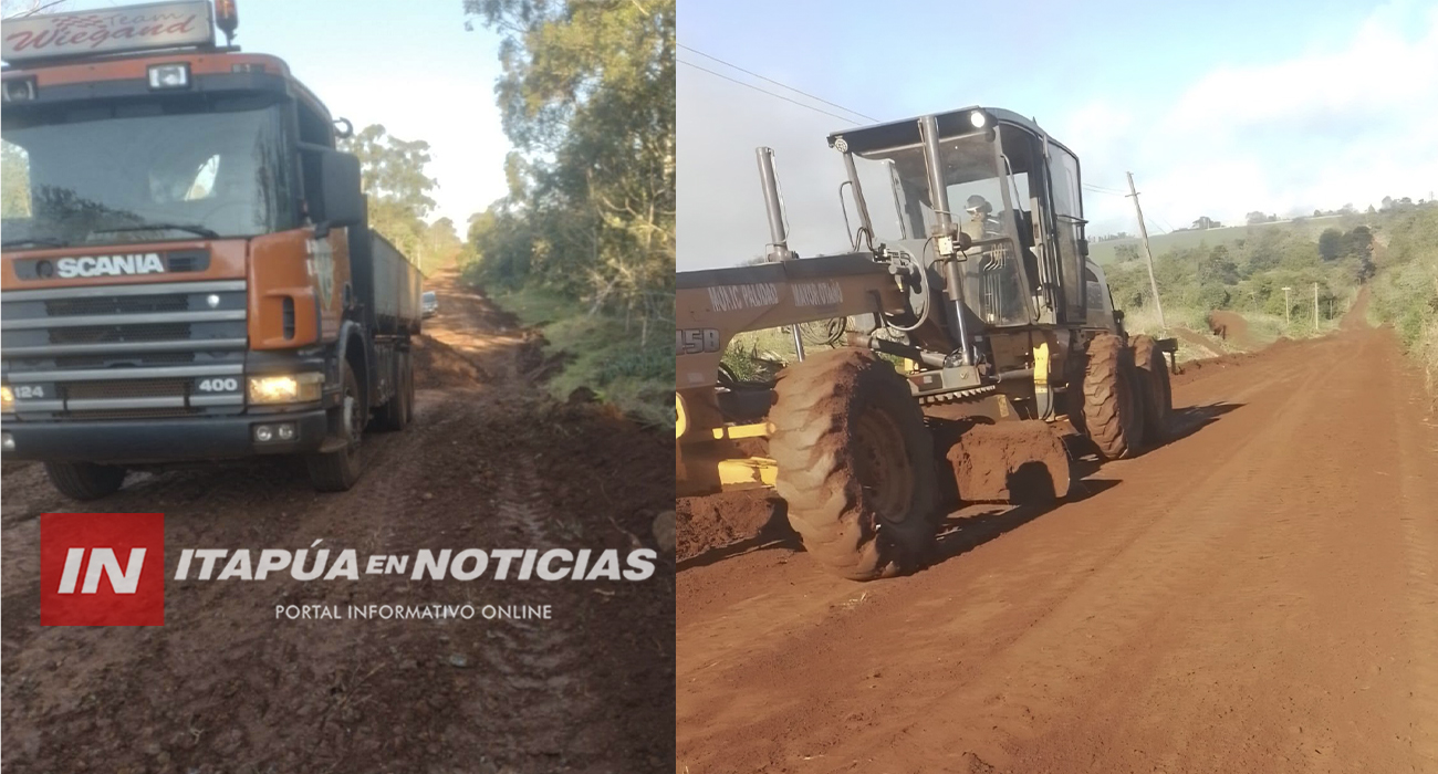 TRABAJOS DE REPARACIÓN VIAL EN EL BARRIO SANTA LIBRADA DE MAYOR OTAÑO