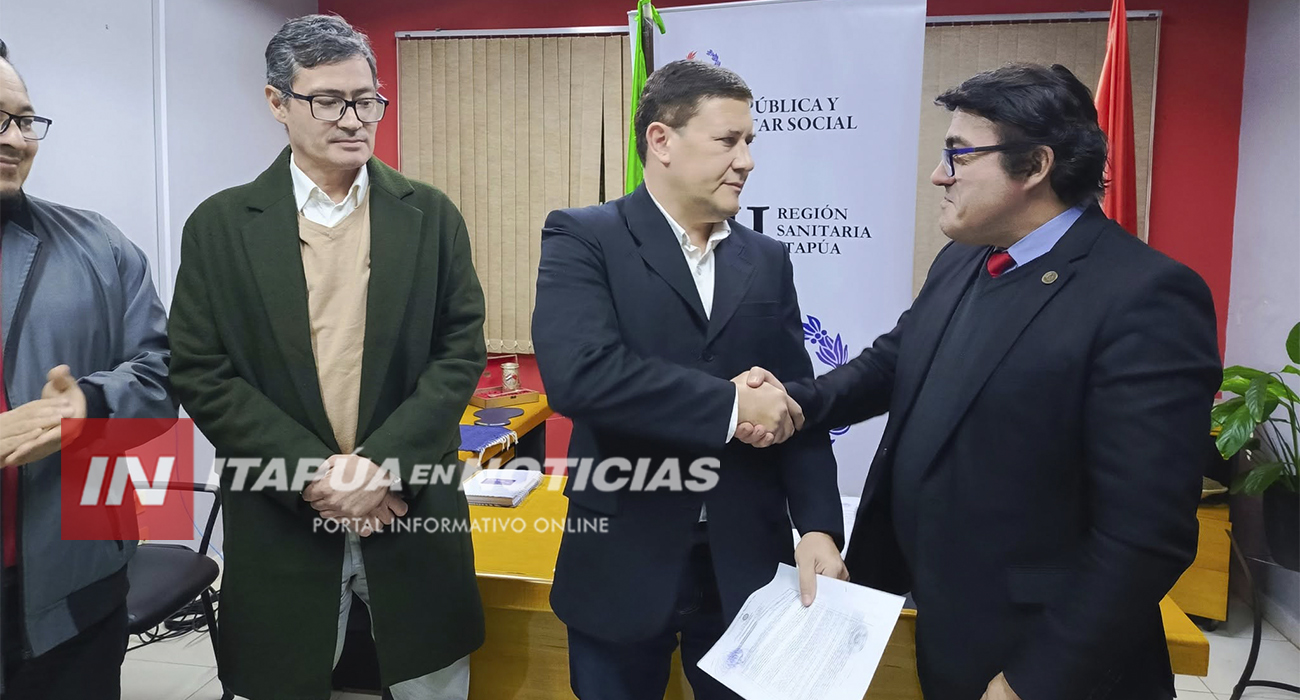 EL DR. JORGE AYALA ASUMIÓ COMO NUEVO DIRECTOR DE LA SÉPTIMA REGIÓN SANITARIA 16 HS