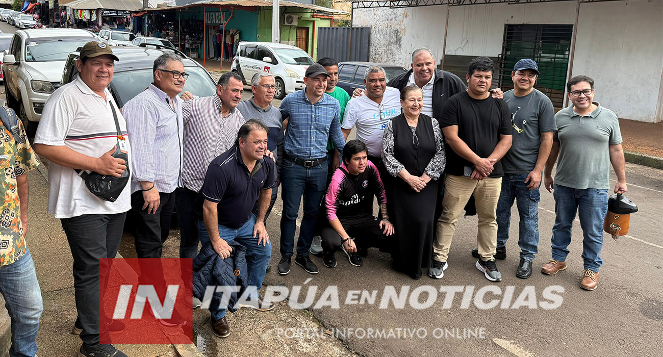 INTENDENTE DE CAMBYRETÁ IMPULSA TRAMO ASFÁLTICO CLAVE PARA EL COMERCIO 