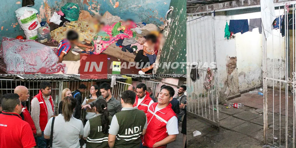 OPERATIVO EN EX TERMINAL: RESCATAN A 50 NIÑOS INDÍGENAS EN CONDICIONES INHUMANAS