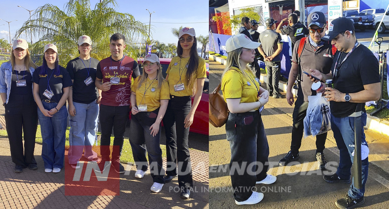 SECTOR ACADÉMICO SE INVOLUCRA ACTIVAMENTE EN EL RALLY MUNDIAL EN ITAPÚA