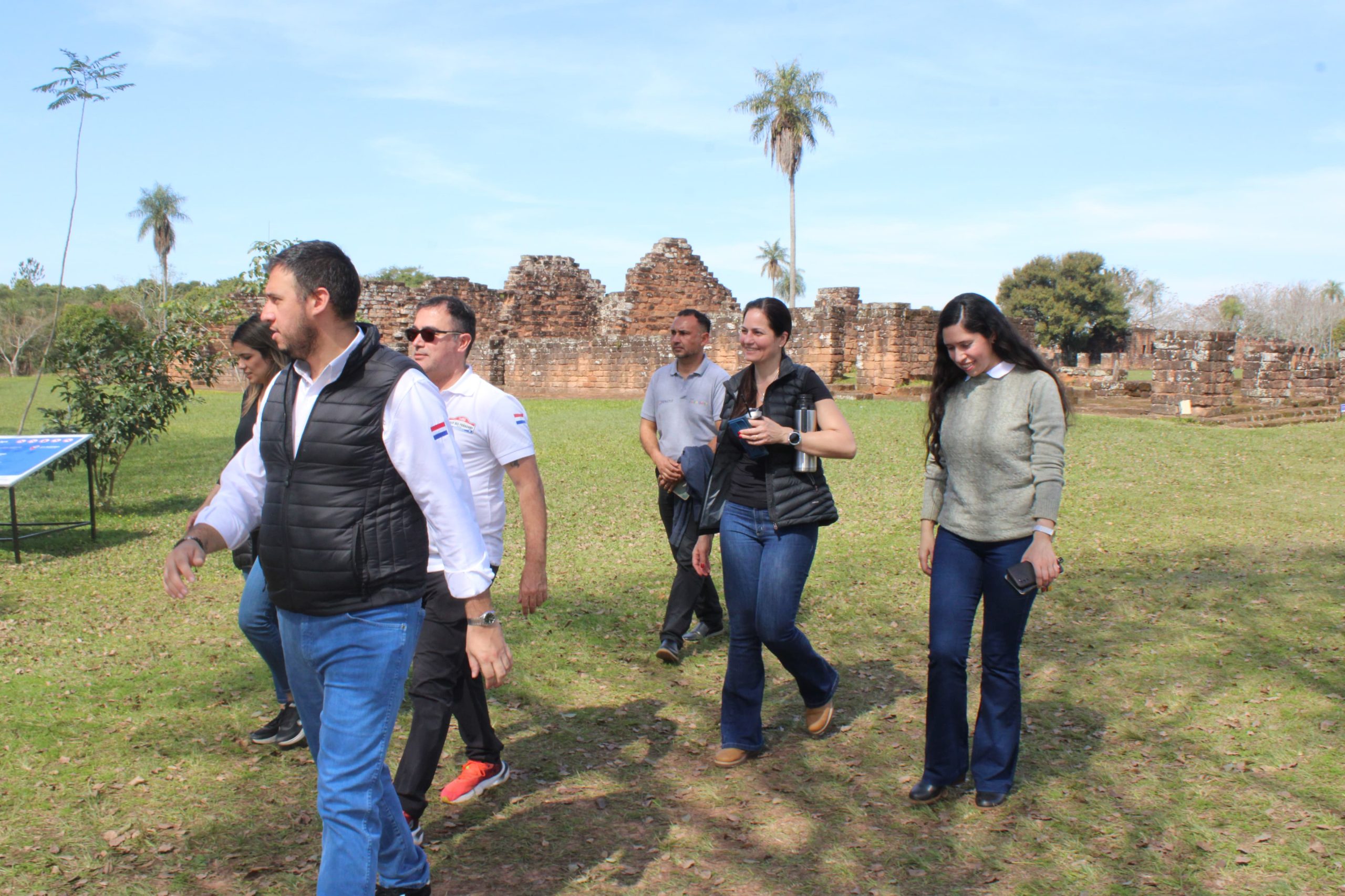 VISITA TÉCNICA A LAS MISIONES JESUÍTICAS DE TRINIDAD, SEDE DEL SHAKEDOWN Y PREMIACIÓN DEL RALLY DEL PARAGUAY