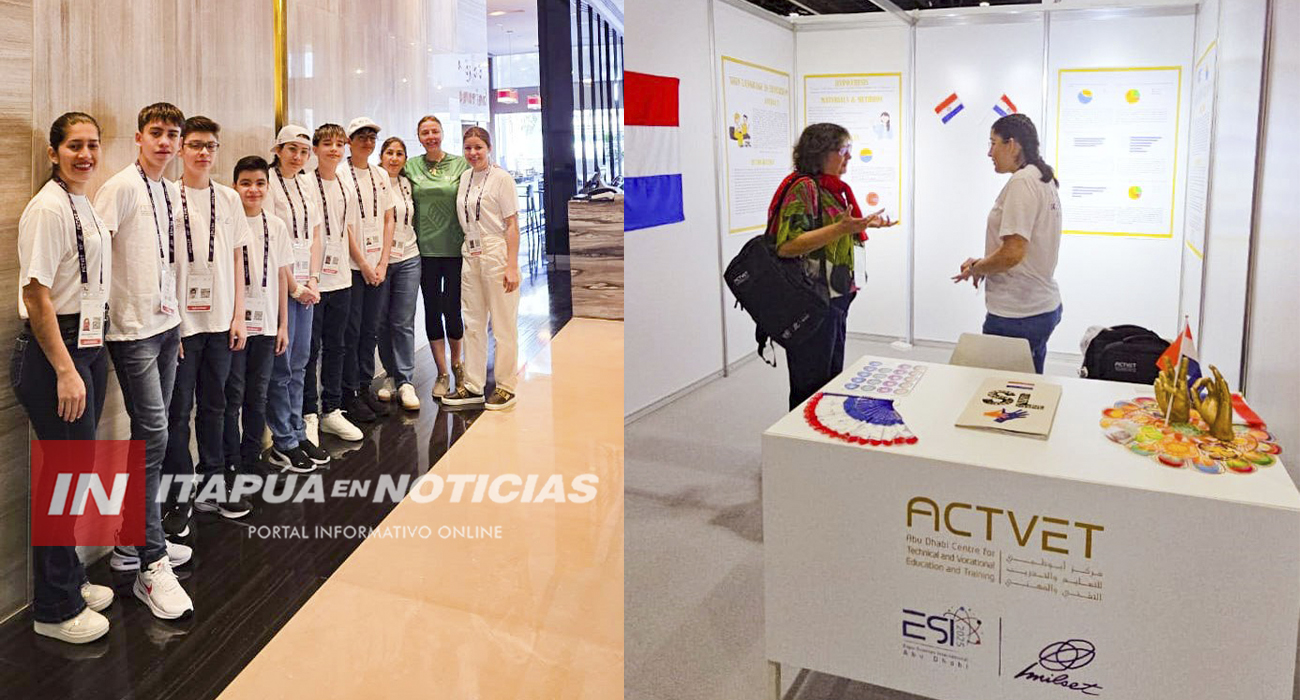 ESTUDIANTES REPRESENTARON AL PARAGUAY EN ABU DHABI