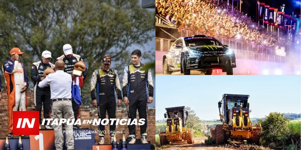 ITAPÚA PROTAGONISTA DE UN HITO MUNDIAL EN EL AUTOMOVILISMO