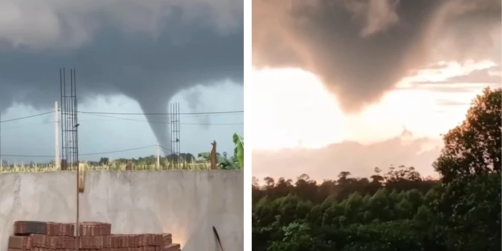TORNADO NIVEL 1 CAUSÓ PERJUICIOS EN SANTA RITA Y ADVIERTEN QUE “PUEDE VOLVER A SUCEDER”