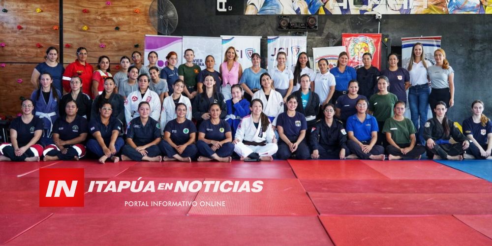SEMINARIO DE DEFENSA PERSONAL REUNIÓ A MUJERES BOMBERAS EN CAMBYRETÁ
