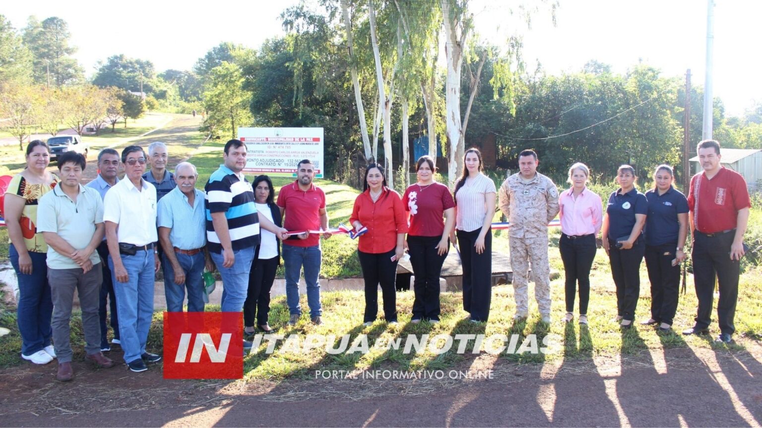 MUNICIPALIDAD DE LA PAZ DESTACA AVANCES EN OBRAS QUE MEJORAN LA ...