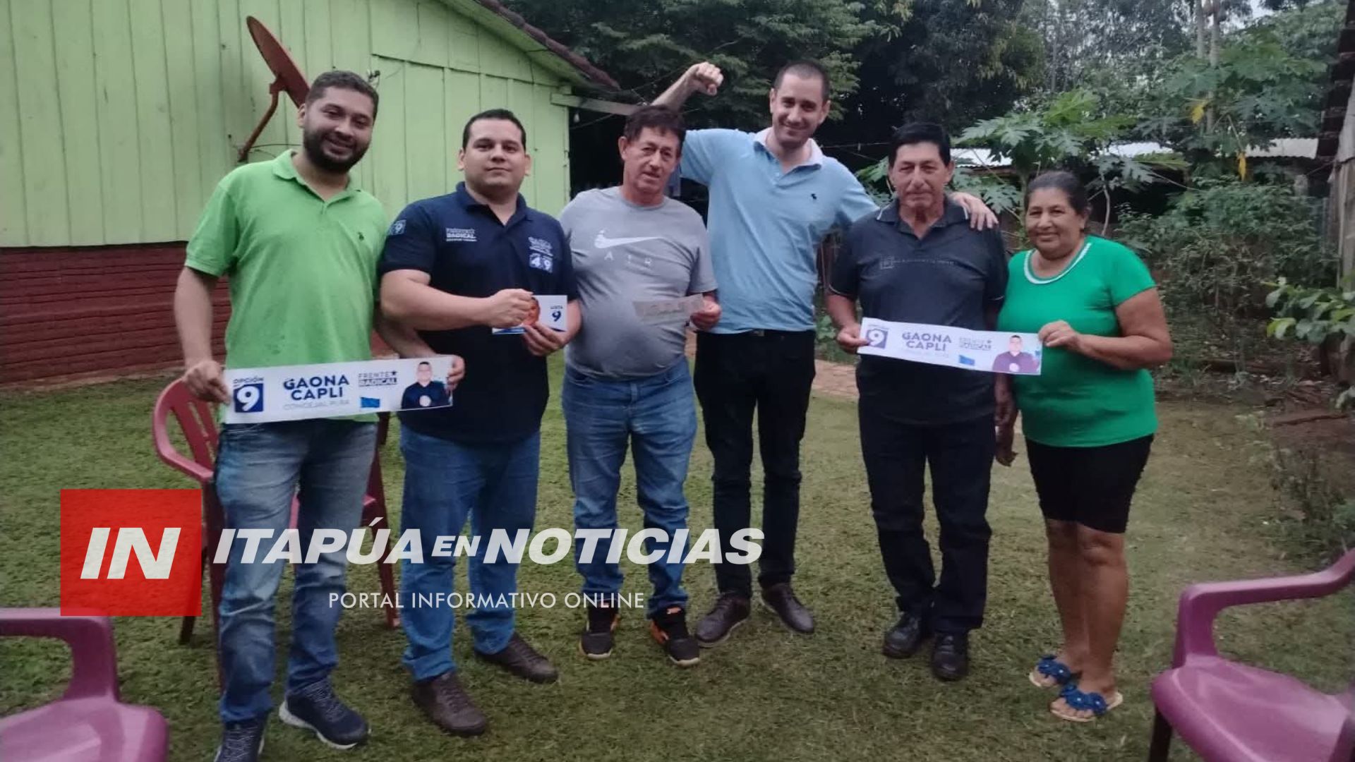 JOSÉ GAONA CAPLI PLANTEA SUS PROPUESTAS PARA SER CONCEJAL DE ENCARNACIÓN