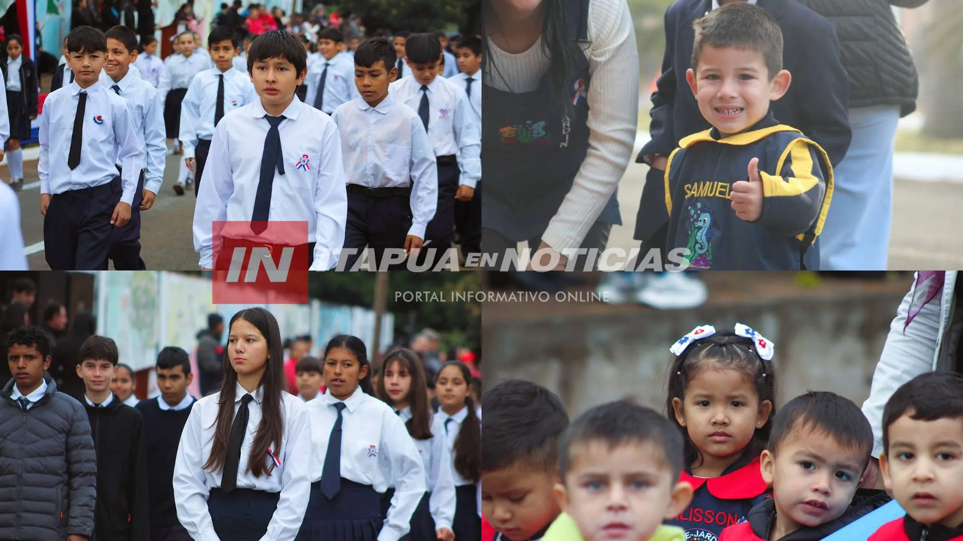 TRINIDAD VIVIÓ UNA JORNADA DE CIVISMO Y ORGULLO PATRIO EN SU DESFILE ESTUDIANTIL