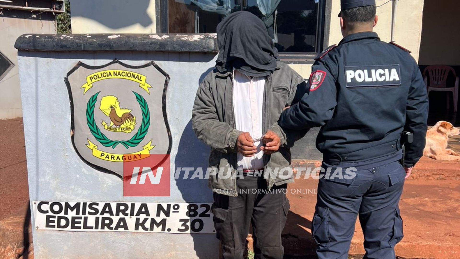  DETIENEN EN EDELIRA UN HOMBRE CON ORDEN DE CAPTURA VIGENTE POR VIOLENCIA 