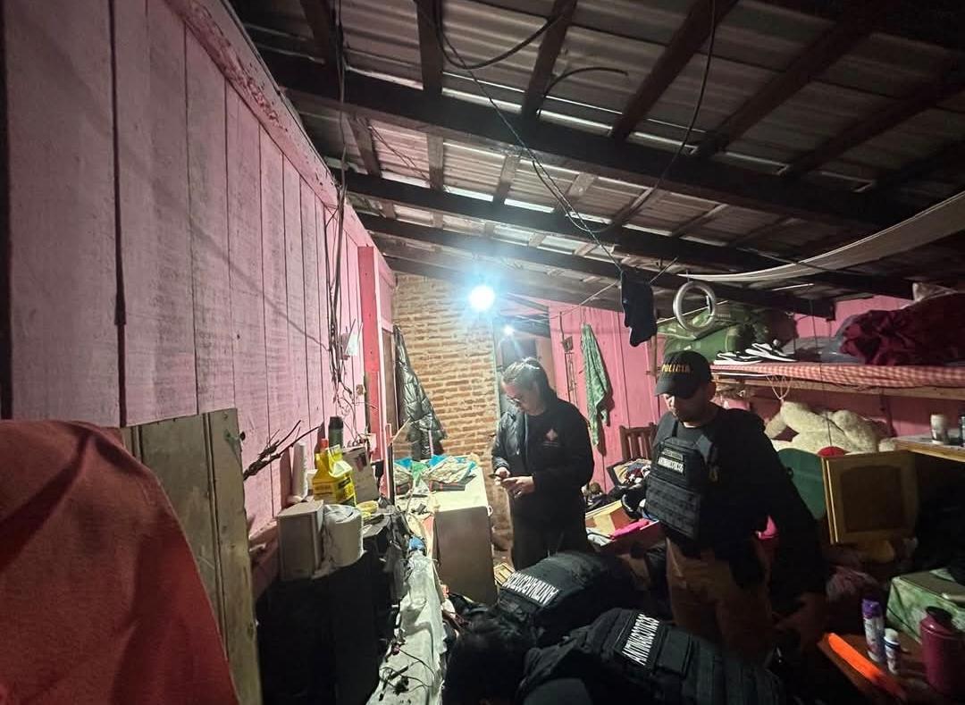 ALLANAMIENTO EN CAMBYRETÁ TERMINÓ CON UN DETENIDO E INCAUTACIÓN DE DROGAS