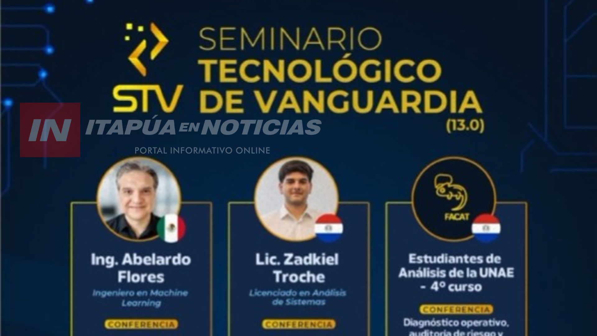 IMPULSAN SEMINARIO SOBRE INTELIGENCIA ARTIFICIAL Y TECNOLOGÍA DE VANGUARDIA EN ENCARNACIÓN IMPULSAN SEMINARIO SOBRE INTELIGENCIA ARTIFICIAL Y TECNOLOGÍA DE VANGUARDIA EN ENCARNACIÓN
