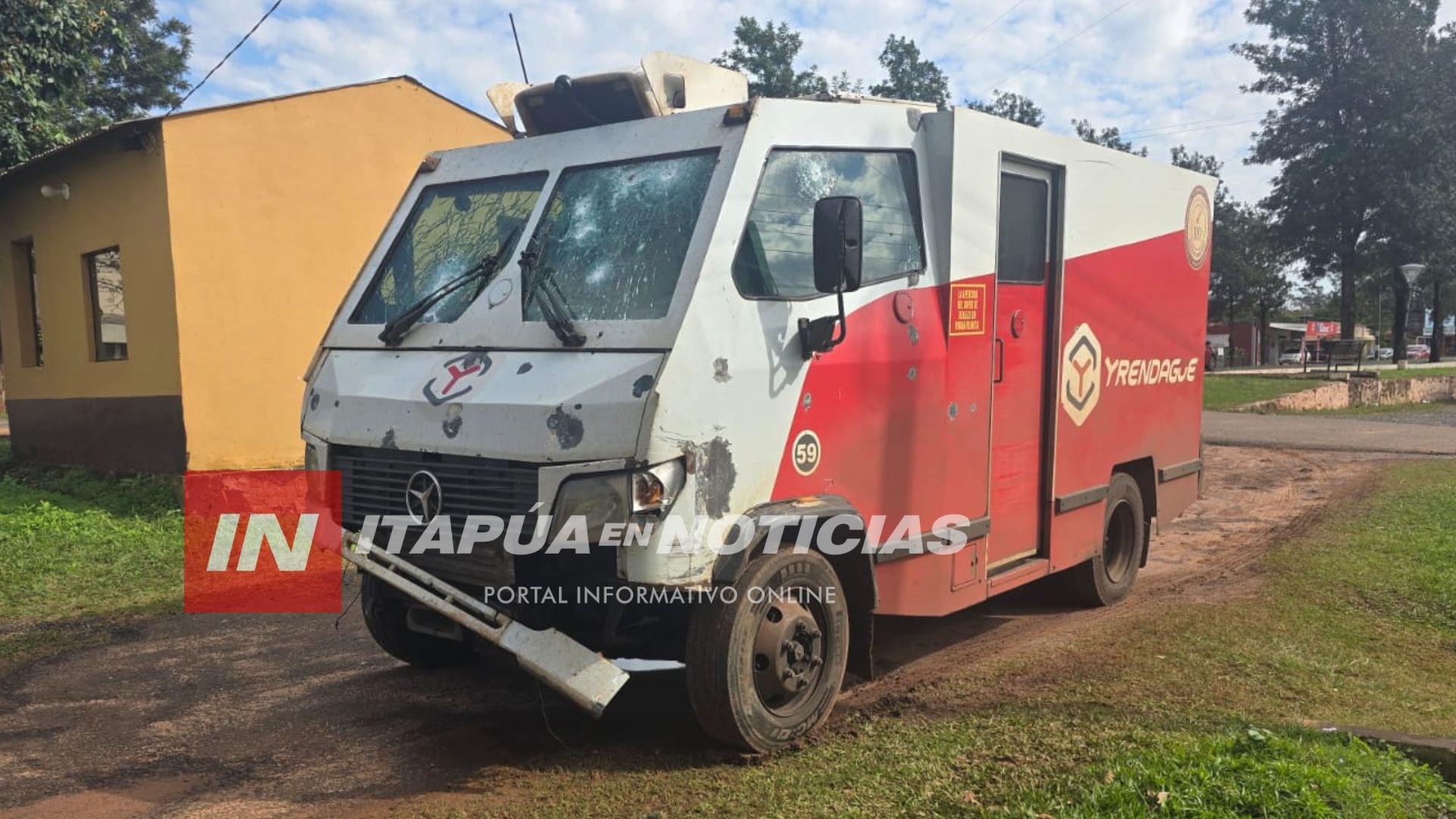 INTENTO DE ROBO A CAMIÓN DE TRANSPORTE DE CAUDALES EN SAN PEDRO TERMINA EN PERSECUCIÓN Y FUGA DE LOS AUTORES