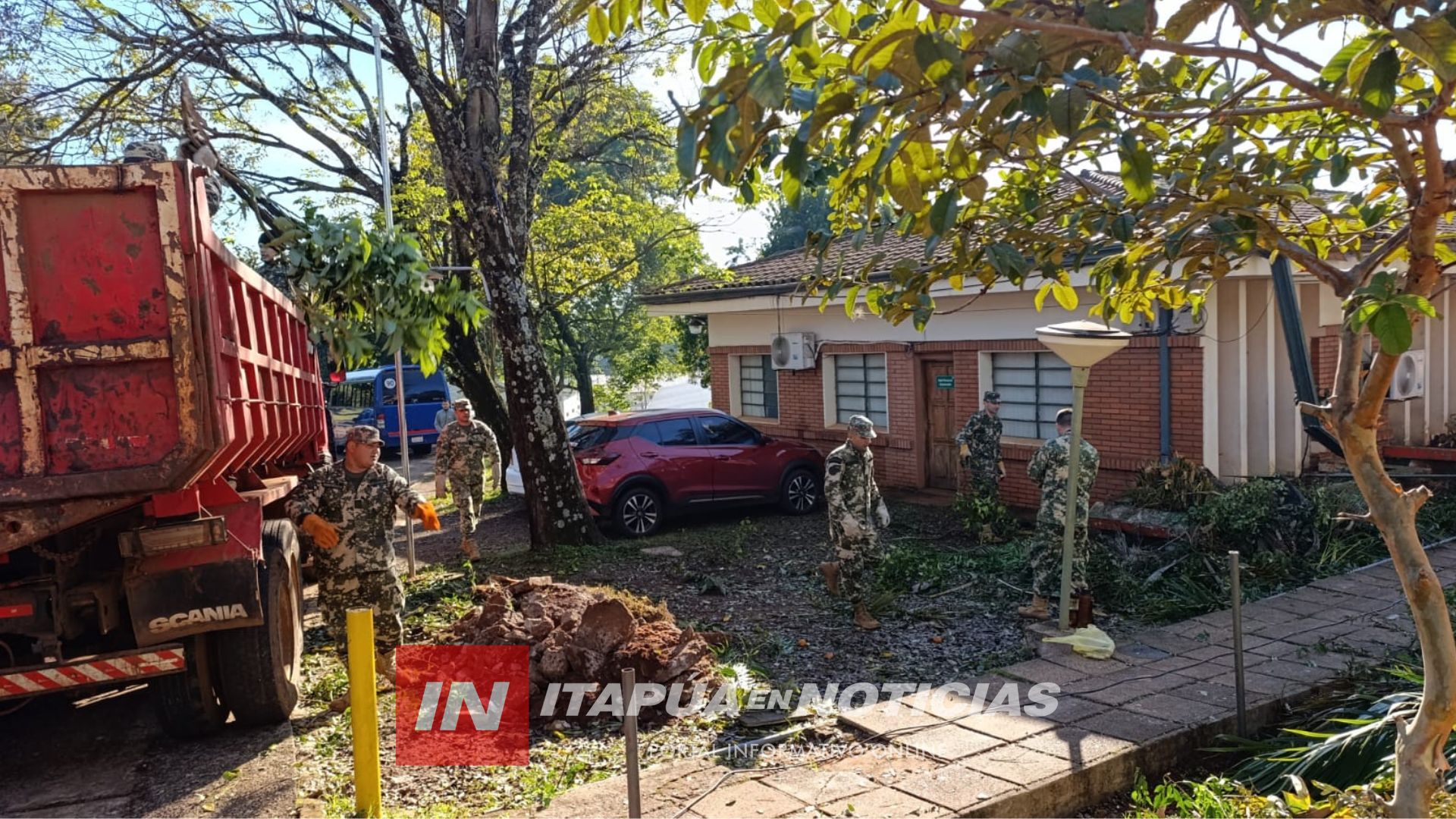 MILITARES REALIZAN IMPORTANTES MEJORAS EN EL HOSPITAL DEL IPS DE ENCARNACIÓN MILITARES REALIZAN IMPORTANTES MEJORAS EN EL HOSPITAL DEL IPS DE ENCARNACIÓN