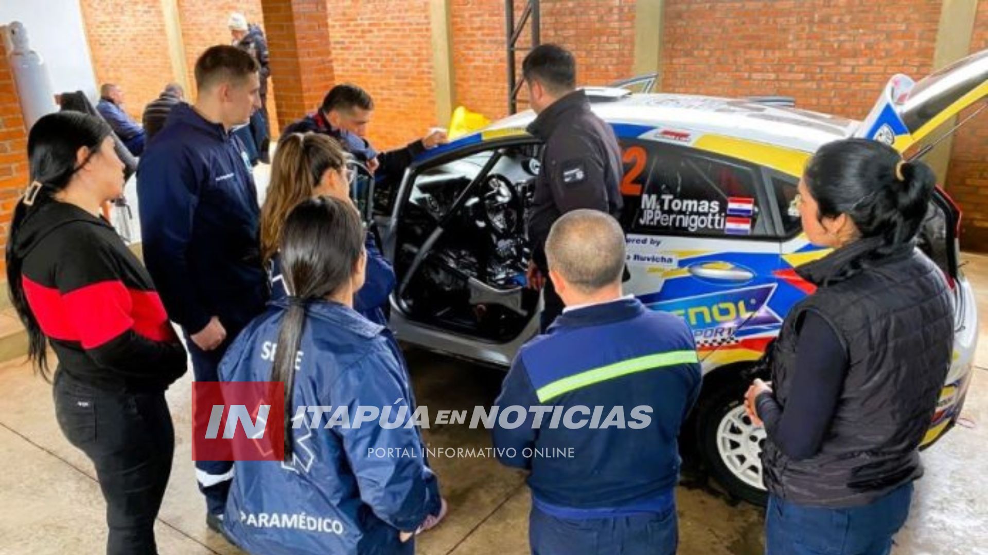 MINISTERIO DE SALUD IMPULSA ENTRENAMIENTO ESPECIALIZADO PARA LA ATENCIÓN DE EMERGENCIAS DURANTE EL RALLY DEL PARAGUAY MINISTERIO DE SALUD IMPULSA ENTRENAMIENTO ESPECIALIZADO PARA LA ATENCIÓN DE EMERGENCIAS DURANTE EL RALLY DEL PARAGUAY