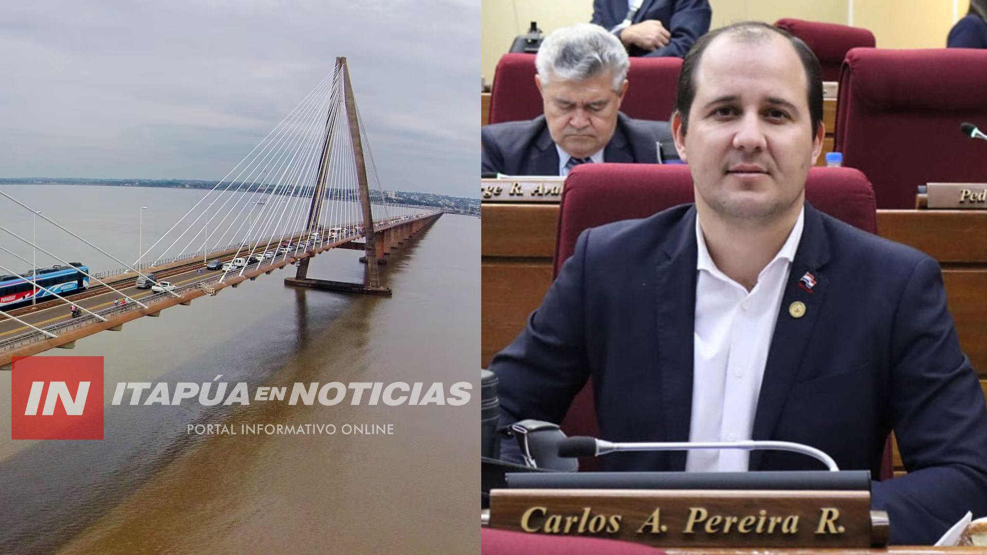 CARLOS PEREIRA IMPULSA PROYECTO PARA FLEXIBILIZAR EL PASO FRONTERIZO EN ENCARNACIÓN CARLOS PEREIRA IMPULSA PROYECTO PARA FLEXIBILIZAR EL PASO FRONTERIZO EN ENCARNACIÓN