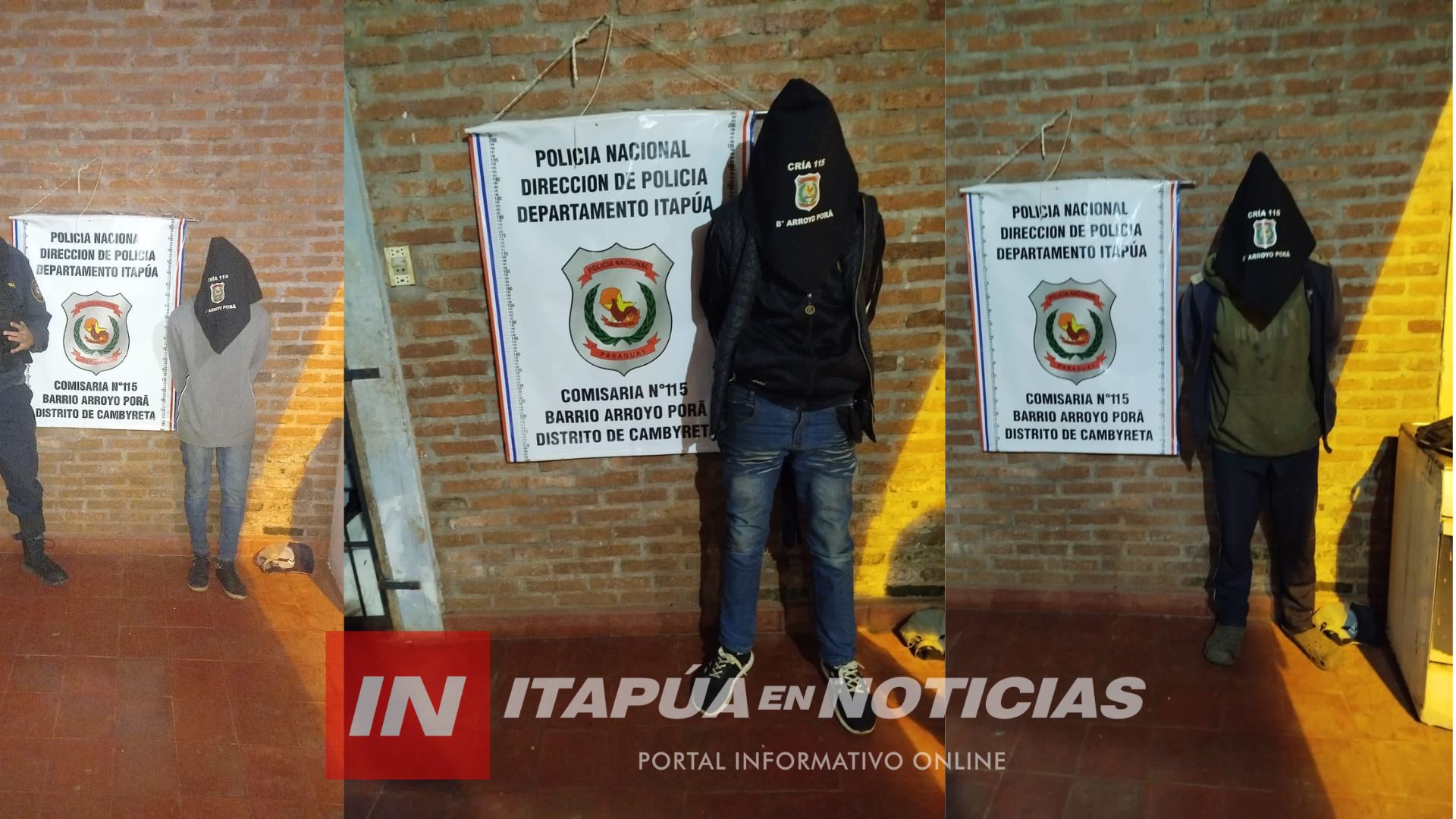 TRES DETENIDOS EN MENOS DE 24 HORAS DURANTE PATRULLAJES PREVENTIVOS EN CAMBYRETÁ TRES DETENIDOS EN MENOS DE 24 HORAS DURANTE PATRULLAJES PREVENTIVOS EN CAMBYRETÁ