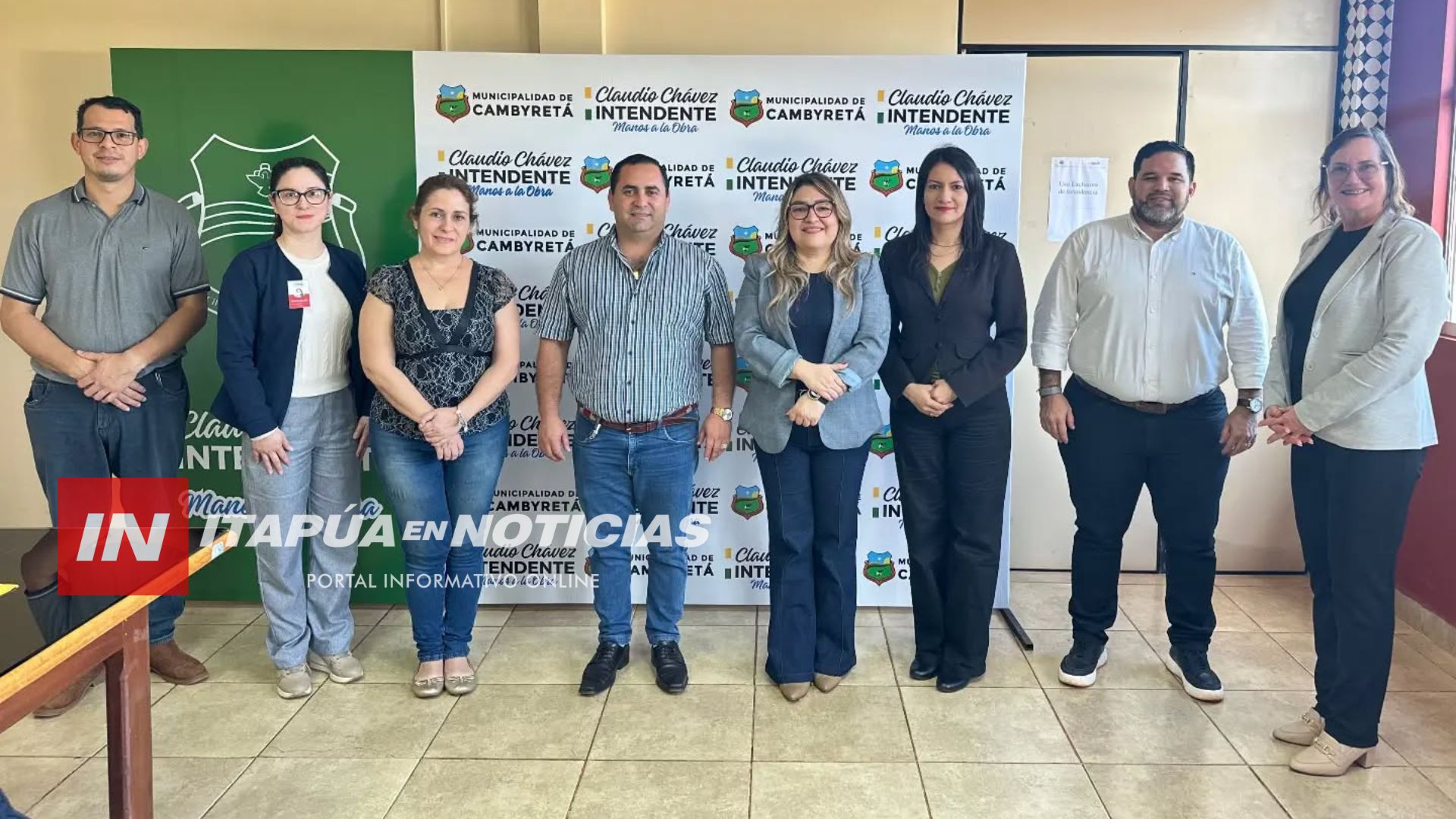 INTENDENTE DE CAMBYRETÁ GESTIONA ACCIONES PARA IMPULSAR LA FORMALIZACIÓN DE LAS MICROEMPRESAS INTENDENTE DE CAMBYRETÁ GESTIONA ACCIONES PARA IMPULSAR LA FORMALIZACIÓN DE LAS MICROEMPRESAS