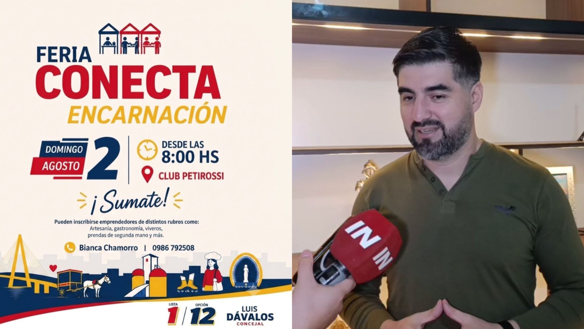 ESTE DOMINGO, GRAN FERIA DE EMPRENDEDORES EN ENCARNACIÓN ESTE DOMINGO, GRAN FERIA DE EMPRENDEDORES EN ENCARNACIÓN