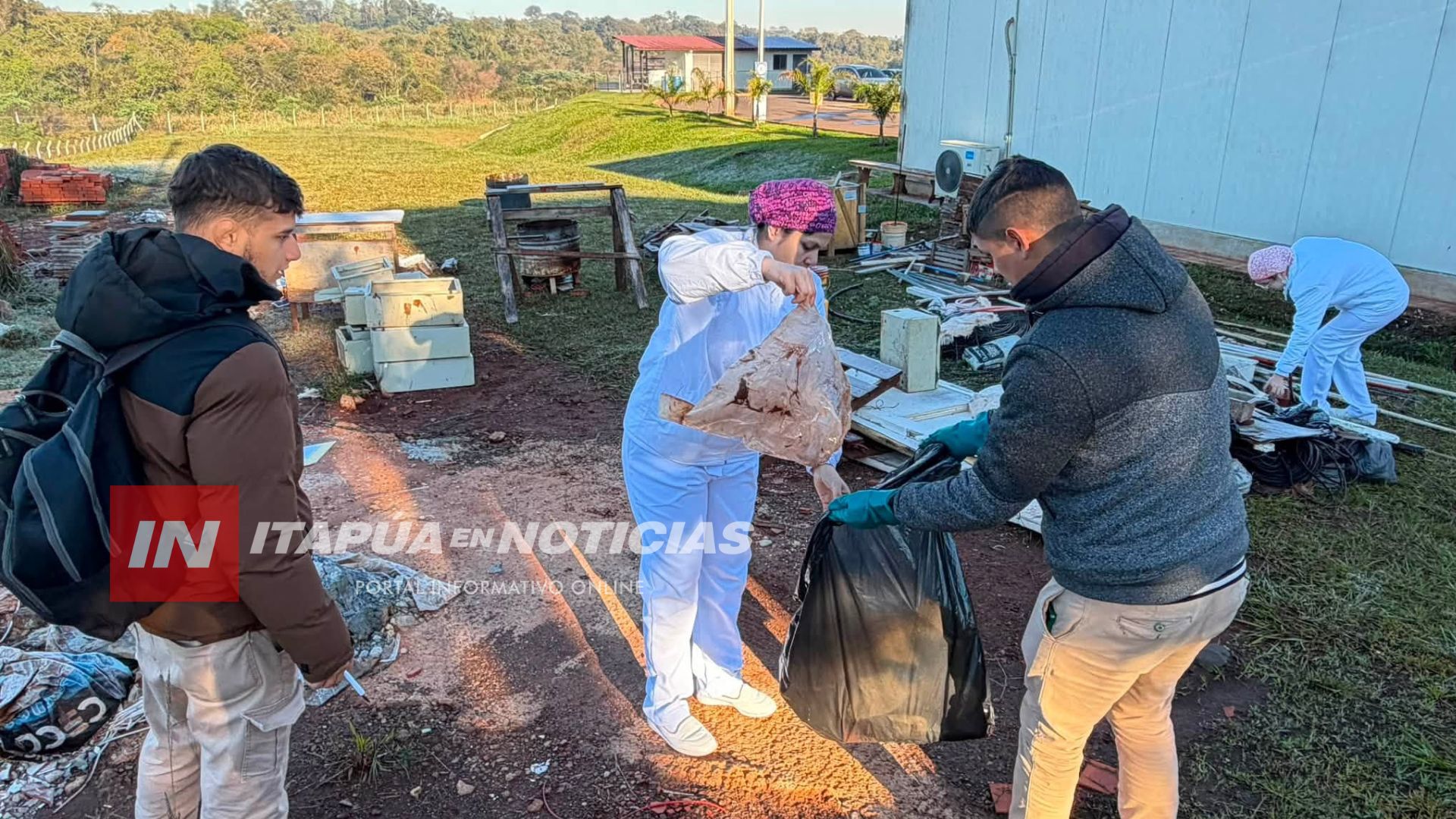 PREVENCIÓN Y TRABAJO EN EQUIPO: MINGA AMBIENTAL EN EL HGI