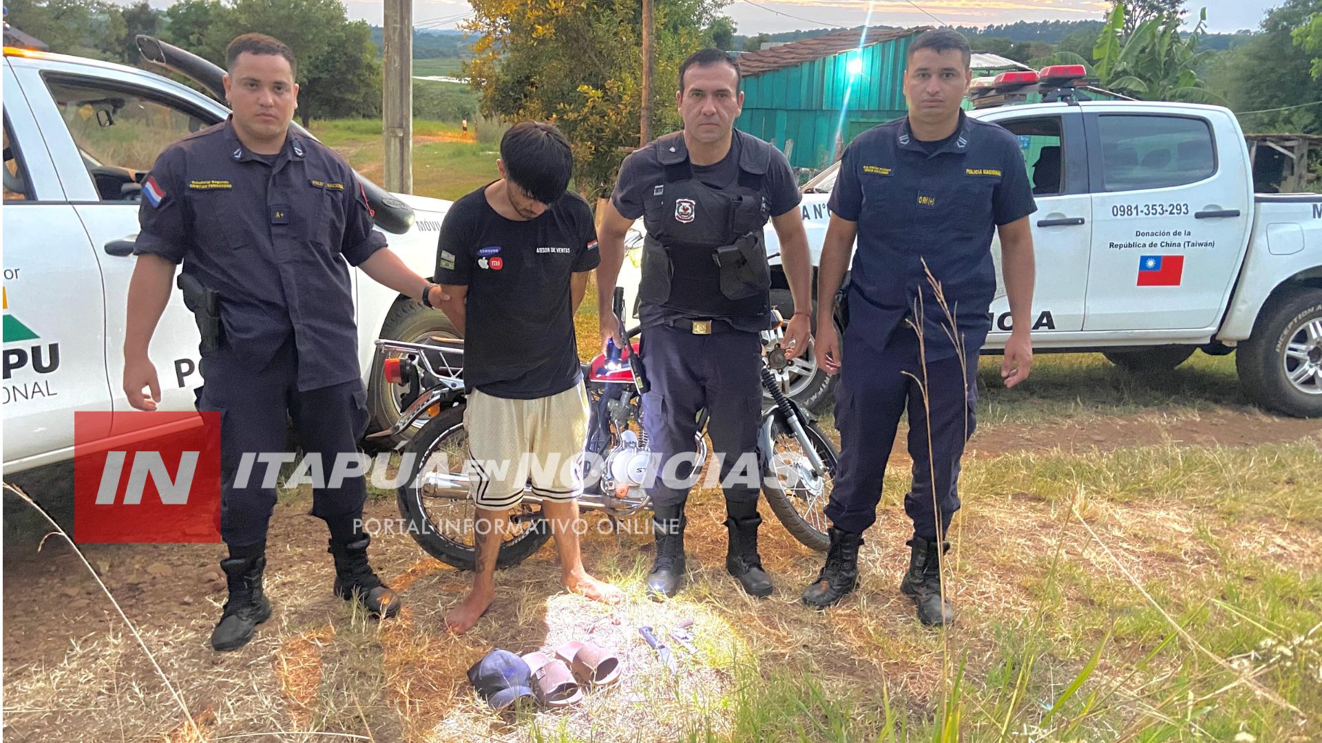 DESTACADAS ACTUACIONES POR PARTE DEL PERSONAL POLICIAL DEL BARRIO ITA PASO DESTACADAS ACTUACIONES POR PARTE DEL PERSONAL POLICIAL DEL BARRIO ITA PASO