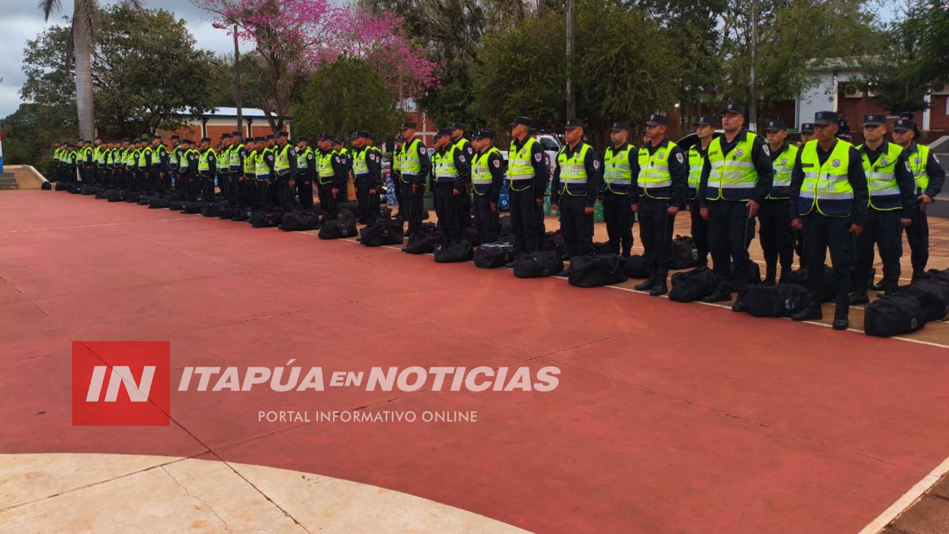 INCORPORAN A 293 ASPIRANTES DEL COLEGIO DE POLICÍA PARA REFORZAR LA SEGURIDAD EN ITAPÚA INCORPORAN A 293 ASPIRANTES DEL COLEGIO DE POLICÍA PARA REFORZAR LA SEGURIDAD EN ITAPÚA