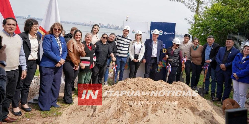 INICIAN OBRA DE EMPEDRADO QUE CONECTARÁ PACÚ CUÁ CON LA COSTANERA DE ENCARNACIÓN INICIAN OBRA DE EMPEDRADO QUE CONECTARÁ PACÚ CUÁ CON LA COSTANERA DE ENCARNACIÓN