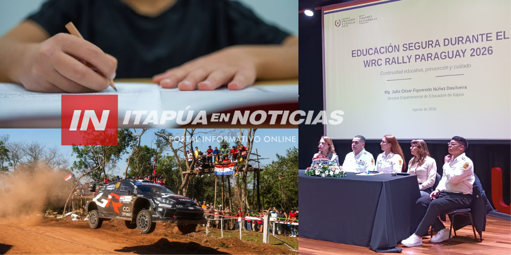WRC 2026: ASÍ SERÁN LAS CLASES EN ITAPÚA DURANTE EL MAYOR EVENTO DEL AÑO WRC 2026: ASÍ SERÁN LAS CLASES EN ITAPÚA DURANTE EL MAYOR EVENTO DEL AÑO