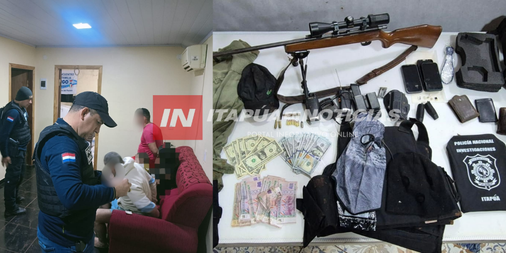 CAPTURADO POR HOMICIDIO EN CARLOS A. LÓPEZ SERÍA UNO DE LOS “ASALTABANCOS” CAPTURADO POR HOMICIDIO EN CARLOS A. LÓPEZ SERÍA UNO DE LOS “ASALTABANCOS”