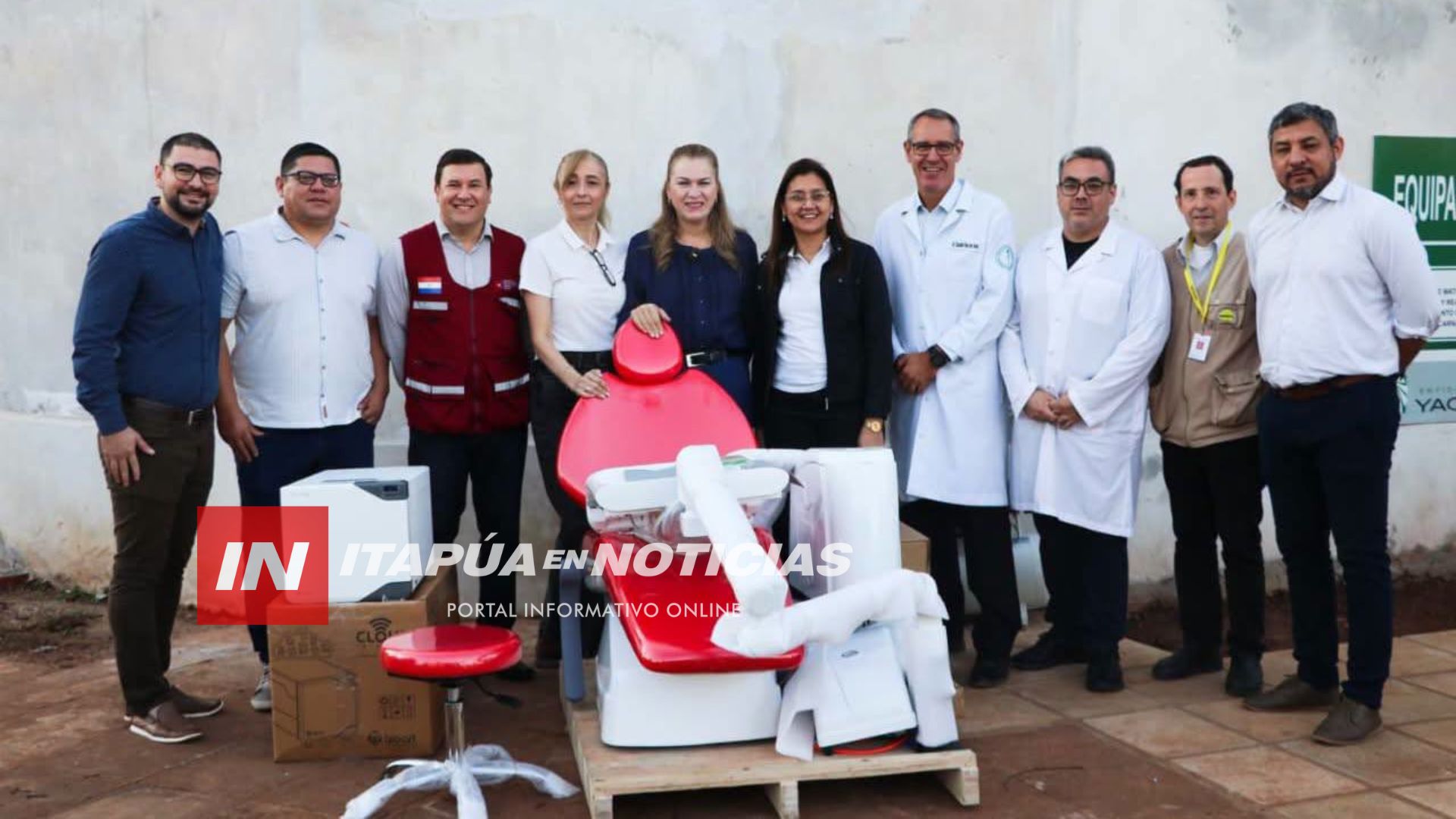 SALUD FORTALECE LOS SERVICIOS EN ITAPÚA CON NUEVOS EQUIPOS ODONTOLÓGICOS SALUD FORTALECE LOS SERVICIOS EN ITAPÚA CON NUEVOS EQUIPOS ODONTOLÓGICOS