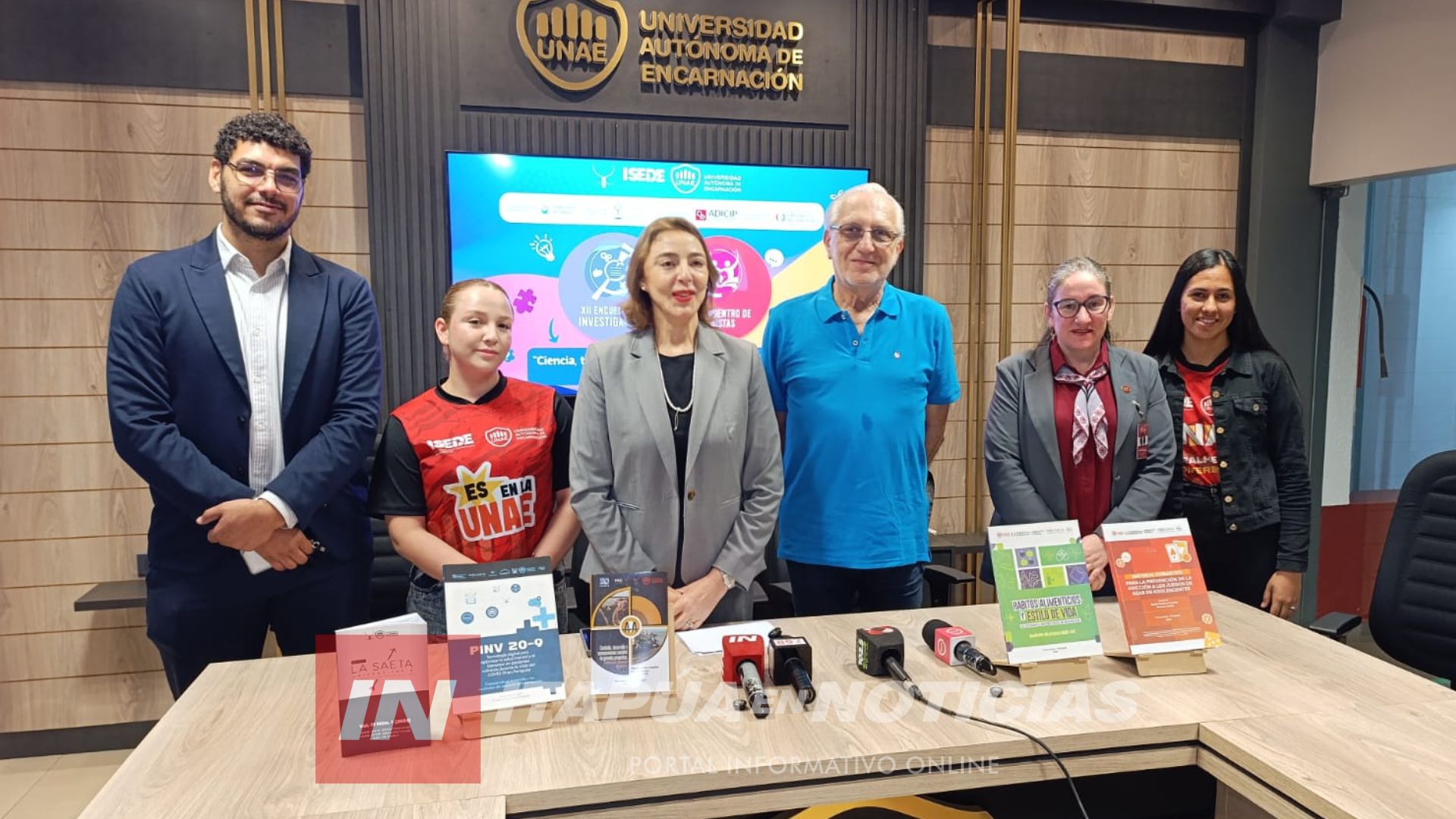 UNAE REALIZARÁ EL XII ENCUENTRO DE INVESTIGADORES Y XV ENCUENTRO DE TESISTAS EN ENCARNACIÓN UNAE REALIZARÁ EL XII ENCUENTRO DE INVESTIGADORES Y XV ENCUENTRO DE TESISTAS EN ENCARNACIÓN
