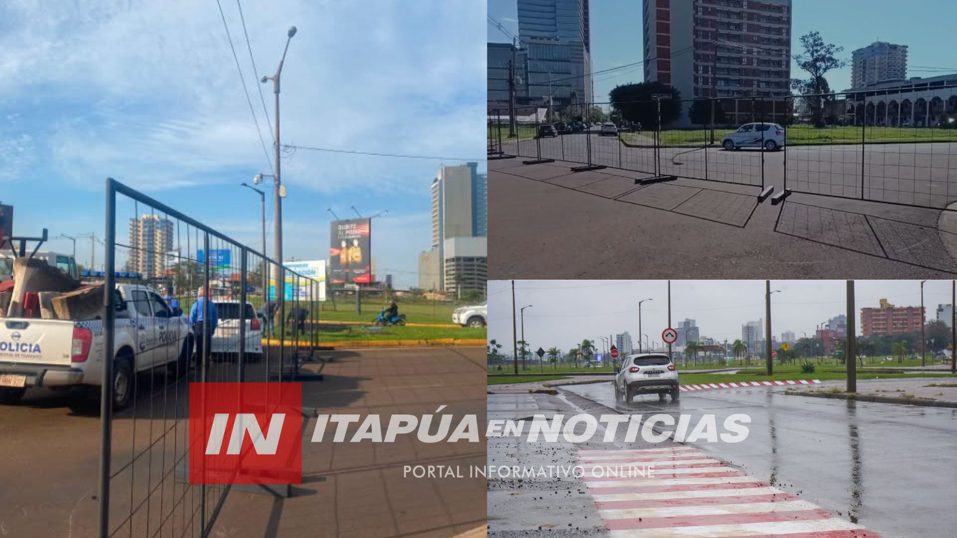 POLICÍA MUNICIPAL DE TRÁNSITO DETALLA LOS CIERRES VIALES PREVISTOS POR EL RALLY MUNDIAL EN ENCARNACIÓN POLICÍA MUNICIPAL DE TRÁNSITO DETALLA LOS CIERRES VIALES PREVISTOS POR EL RALLY MUNDIAL EN ENCARNACIÓN