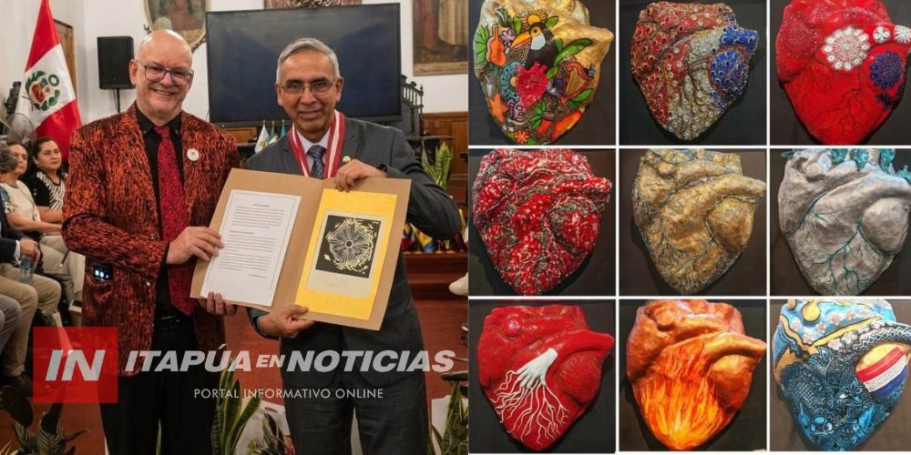 ARTISTA ENCARNACENO LLEVÓ EL ARTE PARAGUAYO A UN FORO INTERNACIONAL