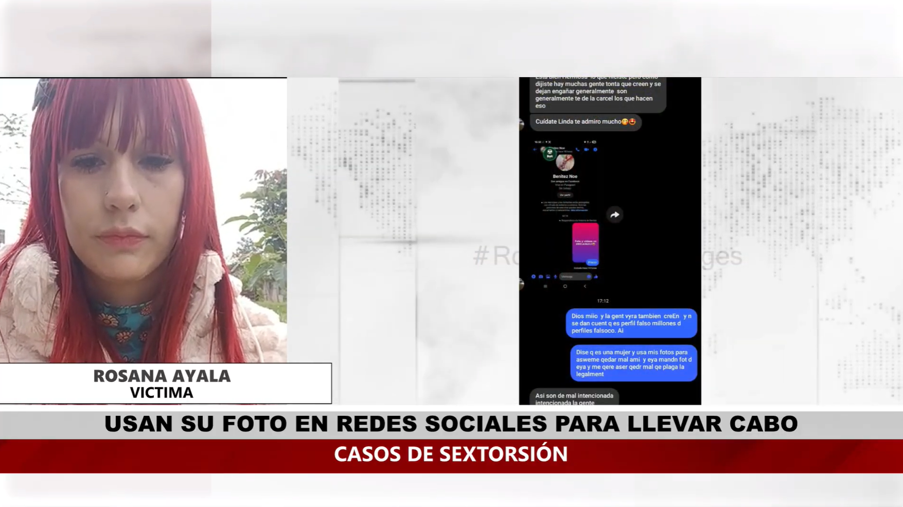 ROBARON SU FOTO Y LA USAN PARA EXTORSIONAR DESDE PERFILES FALSOS 